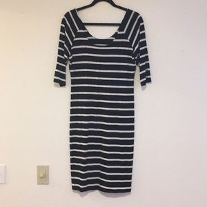 Scoop Neck T-Shirt Dress